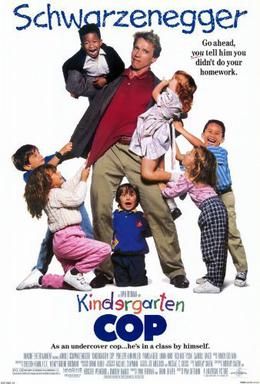 Original poster: Kindergarten Cop (1990)