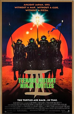 Original poster: Teenage Mutant Ninja Turtles III (1993)